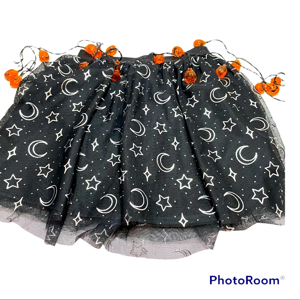 Cat & Jack Halloween Tulle Skirt 10/12